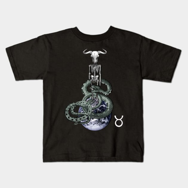 TAURUS Kids T-Shirt by GloriaSanchez